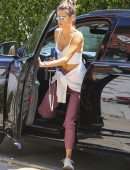Alessandra Ambrosio and Ludi Delfino Leaving a Workout in West Hollywood