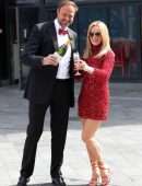Amanda Holden Leggy at Global House in London