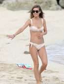 Audrina Patridge Booty in Bikini at the Beach in Hawaii