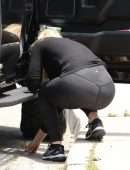 Avril Lavigne at Crystals Store in Malibu