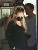 Avril Lavigne at Crystals Store in Malibu