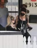 Avril Lavigne at Crystals Store in Malibu