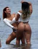 Bella Thorne Booty in a Racy Bikini Photoshoot in Miami