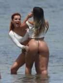 Bella Thorne Booty in a Racy Bikini Photoshoot in Miami