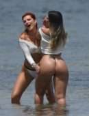 Bella Thorne Booty in a Racy Bikini Photoshoot in Miami