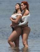Bella Thorne Booty in a Racy Bikini Photoshoot in Miami