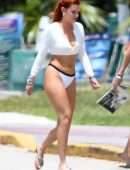 Bella Thorne Booty in a Racy Bikini Photoshoot in Miami