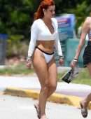 Bella Thorne Booty in a Racy Bikini Photoshoot in Miami