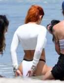 Bella Thorne Booty in a Racy Bikini Photoshoot in Miami