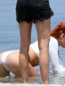 Bella Thorne Booty in a Racy Bikini Photoshoot in Miami
