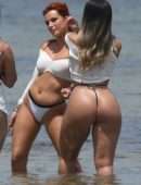 Bella Thorne Booty in a Racy Bikini Photoshoot in Miami