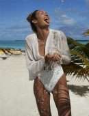 Candice Swanepoel Booty for Photoshoot by David Roemer