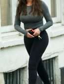 Carol Vorderman Booty, Going to Gym in Bristol