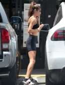 Chantel Jeffries Out at a Juice Shop Following a Workout in West Hollywood