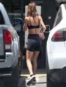 Chantel Jeffries Out at a Juice Shop Following a Workout in West Hollywood