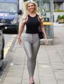 Christine McGuinness Booty Out and About in Liverpool