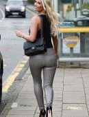Christine McGuinness Booty Out and About in Liverpool