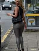Christine McGuinness Booty Out and About in Liverpool