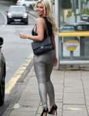 Christine McGuinness Booty Out and About in Liverpool