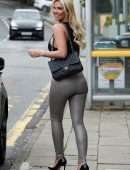 Christine McGuinness Booty Out and About in Liverpool