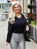 Christine McGuinness Booty Out and About in Liverpool