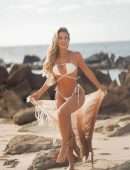 Cindy Prado Booty in a Tiny White Bikini