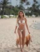 Cindy Prado Booty in a Tiny White Bikini