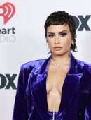 Demi Lovato at 2021 iHeartRadio Music Awards in Los Angeles