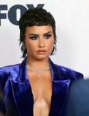 Demi Lovato at 2021 iHeartRadio Music Awards in Los Angeles