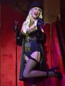 Denise Van Outen Performing at Proud Embankment in London