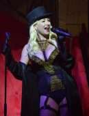 Denise Van Outen Performing at Proud Embankment in London