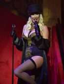 Denise Van Outen Performing at Proud Embankment in London