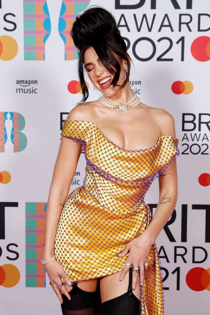 Dua Lipa at The BRIT Awards 2021, The O2 Arena