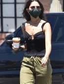 Eiza Gonzalez Outside Alfred's in West Hollywood
