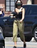 Eiza Gonzalez Outside Alfred's in West Hollywood