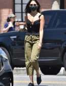 Eiza Gonzalez Outside Alfred's in West Hollywood
