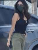 Eiza Gonzalez Outside Alfred's in West Hollywood