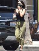 Eiza Gonzalez Outside Alfred's in West Hollywood