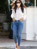 Eiza Gonzalez Booty in Jeans at San Vicente Bungalows in West Hollywood