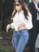 Eiza Gonzalez Booty in Jeans at San Vicente Bungalows in West Hollywood