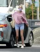 Elsa Hosk Leggy, Out and About in West Hollywood