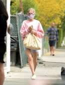 Elsa Hosk Leggy, Out and About in West Hollywood