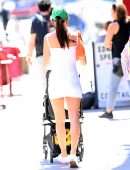 Emily Ratajkowski Leggy, Out and About in NYC