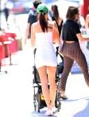 Emily Ratajkowski Leggy, Out and About in NYC