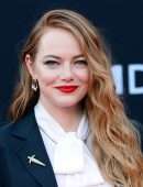 Emma Stone at the Premiere of Disney's "Cruella" in Los Angeles