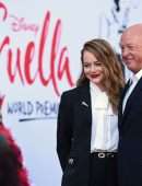 Emma Stone at the Premiere of Disney's "Cruella" in Los Angeles