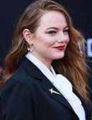Emma Stone at the Premiere of Disney's "Cruella" in Los Angeles