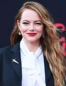Emma Stone at the Premiere of Disney's "Cruella" in Los Angeles