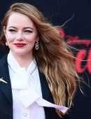 Emma Stone at the Premiere of Disney's "Cruella" in Los Angeles