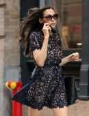 Famke Janssen Leggy, Out in NYC